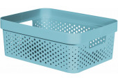 CURVER INFINITY 11L Bac de rangement 36 x 27 x 14 cm, bleu 04750-W19