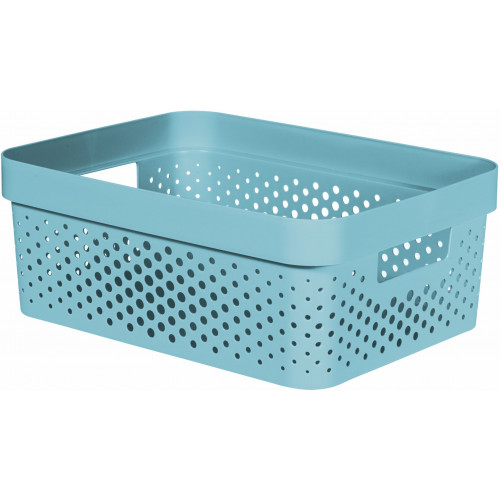 CURVER INFINITY 11L Bac de rangement 36 x 27 x 14 cm, bleu 04750-W19