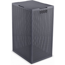 CURVER KAYA 60L Panier a linge 38 × 29 × 58,5 cm, bleu-gris 17213761