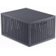 CURVER KAYA M 20L Boîte de rangement 37,6 × 30 × 20,7 cm, bleu-gris 17213763