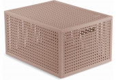 CURVER KAYA M 20L Boîte de rangement 37,6 × 30 × 20,7 cm, rose poudré 17213763