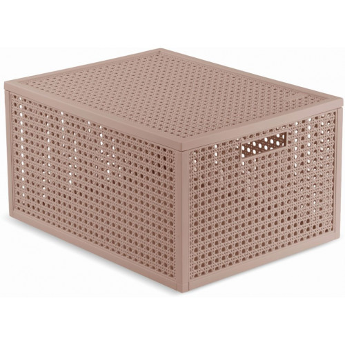 CURVER KAYA M 20L Boîte de rangement 37,6 × 30 × 20,7 cm, rose poudré 17213763 CURVER KAYA M 20L Boîte de rangement 37,6 × 30 × 20,7 cm, rose poudré 17213763