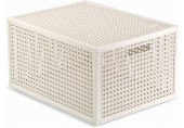 CURVER KAYA M 20L Boîte de rangement 37,6 × 30 × 20,7 cm, beige 17213763