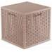 CURVER KAYA 19L Boîte de rangement cube 28 × 28 × 28 cm, rose poudré 17213764