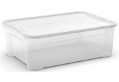 CURVER T BOX M Boîte de rangement 39 x 55,5 x 19 cm transparent 00697-001