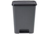 CURVER COMPATTA 50L Poubelle 49,6 x 29,4 x 62 cm gris 17210793