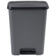 CURVER COMPATTA 50L Poubelle 49,6 x 29,4 x 62 cm gris 17210793
