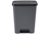 CURVER COMPATTA 23+23L Poubelle 49,6 x 29,4 x 62 cm gris 17210792
