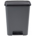 CURVER COMPATTA 23+23L Poubelle 49,6 x 29,4 x 62 cm gris 17210792