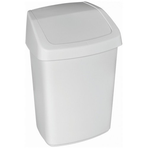 CURVER SWING BIN 15L Poubelle 30,6 x 24,8 x 41,8 cm blanc 03985-026