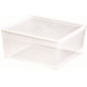 CURVER TEXTILE 18,5L Boîte de rangement 39,6 x 34,3 x 17,3 cm transparent 03002-001