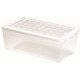 CURVER TEXTILE 5,7L Boîte de rangement 34,3 x 19,5 x 12,5 cm transparent 03003-001