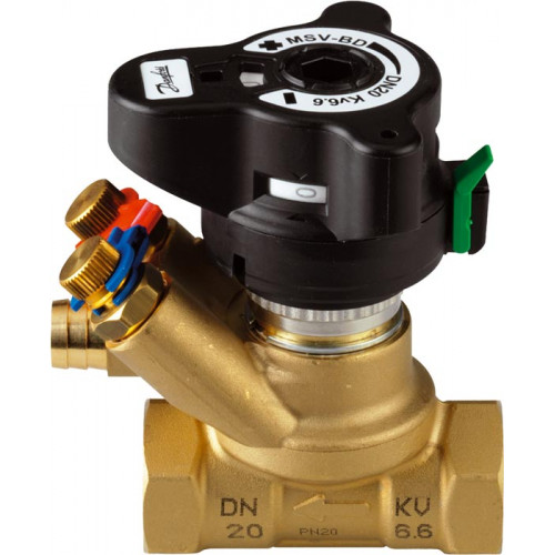 Danfoss Leno MSV-BD Vanne d’équilibrage manuelle, 1/2", filetage intérieur, 003Z4001 Danfoss Leno MSV-BD Vanne d’équilibrage manuelle, 1/2", filetage intérieur, 003Z4001