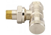 Danfoss RLV10 raccord de retour, 3/8", coudé, 003L0141