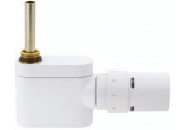 Danfoss VHX-Mono/RAX vanne de radiateur avec capteur, droite, blanche 013G4284