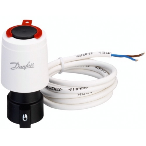 Danfoss TWA-A NC/S 24 V 1,2 m servomoteur thermique pour RA,normalement fermé sans tension