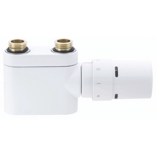 Danfoss VHX-D/RAX vanne de radiateur avec capteur, droite, blanche 013G4278 Danfoss VHX-D/RAX vanne de radiateur avec capteur, droite, blanche 013G4278