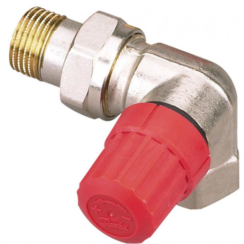 Danfoss RA-N10 vanne de radiateur avec préréglage intégré, 3/8", angle droit 013G0231