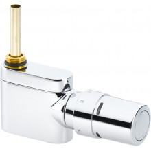 Danfoss VHX-Mono/RAX vanne de radiateur avec capteur, droite, chrome 013G4282