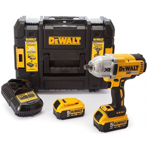 DeWALT DCF899P2 Visseuse a chocs 1/2" (950 Nm/18V/2x5,0Ah) Tstak