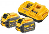 DeWALT DCB118X2-QW Pack XR FlexVolt 54V Chargeur DCB118 + 18V (2x9,0Ah)
