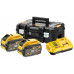 DeWALT DCB118Y2T Kit chargeur et batteries 18V / 54V Flexvolt Li-Ion avec coffret Tstak