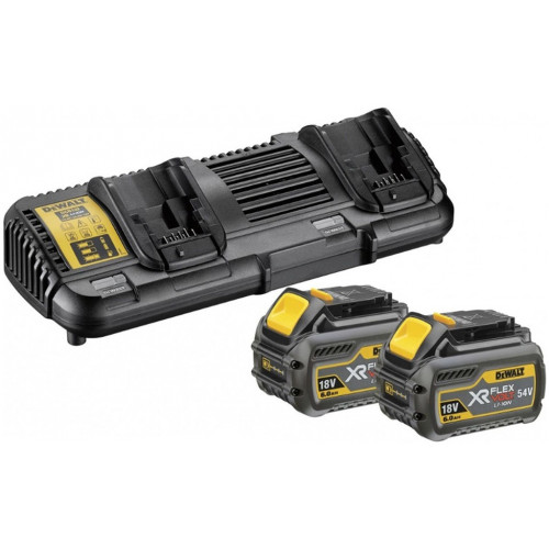 DeWALT DCB132T2 Pack XR FlexVolt Chargeur DCB132 + 54V 2x6,0Ah