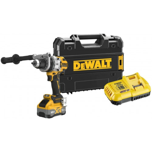 DeWALT DCD1007WW1T Perceuse-visseuse a percussion sans fil 18V (169 Nm, 1×8,0 Ah) TSTAK