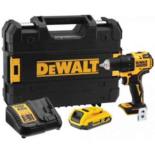 DeWALT DCD708D1T-QW Perceuse-visseuse compacte sans fil XR (65Nm/18V/1x2,0Ah) Tstak DeWALT DCD708D1T-QW Perceuse-visseuse compacte sans fil XR (65Nm/18V/1x2,0Ah) Tstak