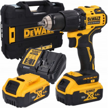 DeWALT DCD709P2T perceuse-visseuse a percussion sans fil 65 Nm (18V/2×5,0Ah) coffret TSTAK