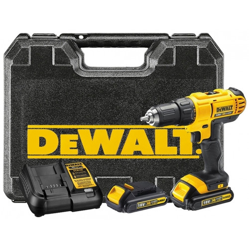 DeWALT DCD771C2 Set perceuse visseuse XR (42Nm/18V/2x1,3Ah) coffret