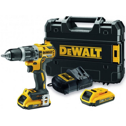 DeWALT DCD796D2 Perceuse-visseuse XR (70Nm/18V/2x2,0Ah) Tstak