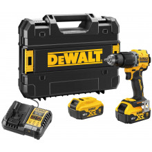DeWALT DCD799P2T-QW Perceuse a marteau compacte (74Nm/18V/2x5,0Ah) Coffret Tstak