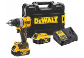 DeWALT DCD800P2T Perceuse-visseuse XR 18V (90Nm, 2x5,0Ah) Tstak