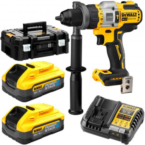 DeWALT DCD999H2T Perceuse-visseuse a percussion (126Nm/18V/2x5,0Ah PowerStack) Tstak