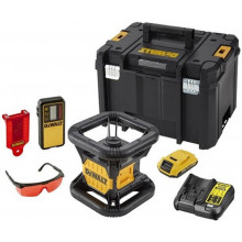 DeWALT DCE074D1R Laser rouge rotatif entierement automatique (18V/2,0Ah)