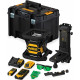 DeWALT DCE080D1GS Laser rotatif sans fil (18V/1x2,0Ah) Tstak