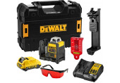 DeWALT DCE0811D1R Laser croix 2x360° XR (10,8V/1x2,0 Ah) Tstak