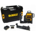 DeWALT DCE089LR Laser multiligne 3x360° rouge avec piles