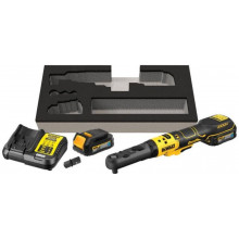 DeWALT DCF510E2G Clé a cliquet sans fil 3/8 a 1/2 (18V/2x1,7Ah PowerStack)