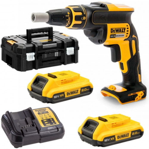 DeWALT DCF620D2 Visseuse plaques de plâtre XR (30Nm/18V/2x2,0Ah) Tstak