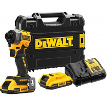 DeWALT DCF850D2T Visseuse a chocs 1/4" (205Nm/18V/2x2,0Ah) Tstak