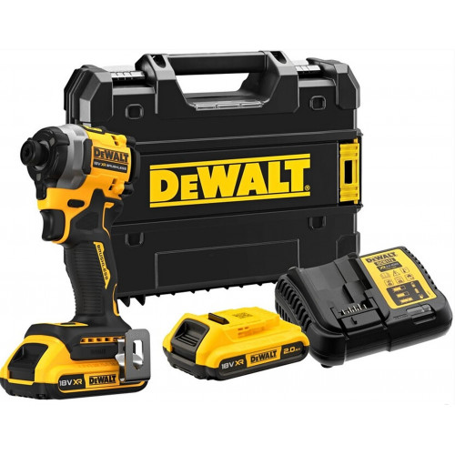 DeWALT DCF850D2T Visseuse a chocs 1/4" (205Nm/18V/2x2,0Ah) Tstak