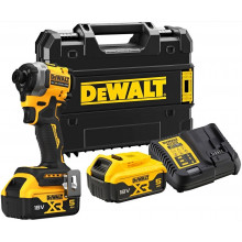 DeWALT DCF850P2T Visseuse a chocs 1/4" (205Nm/18V/2x5,0Ah) Tstak