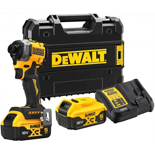 DeWALT DCF850P2T Visseuse a chocs 1/4" (205Nm/18V/2x5,0Ah) Tstak