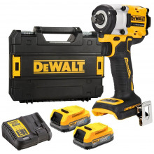 DeWALT DCF921E2T Visseuse a chocs 1/2" (406 Nm/18V/2x1,7Ah PowerStack) Tstak