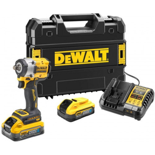 DeWALT DCF921H2T Boulonneuse 1/2" (610Nm/18V/2x5,0Ah PowerStack) Tstak