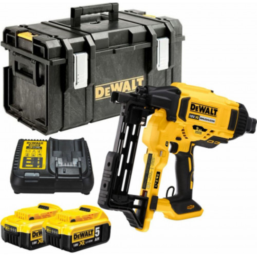 DeWALT DCFS950P2 L'agrafeuse pour grillage 50 mm XR (18V/2x5,0Ah) Tstak