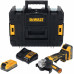 DeWALT DCG404S2T-QW Meuleuse d'angle XR sans fil (125mm/18V/sans batterie/Coffret Tstak)