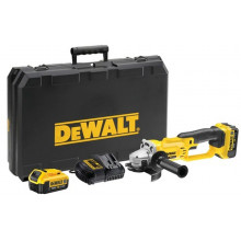 DeWALT DCG412M2 Meuleuse angulaire 125 mm XR 18 V Li-Ion (2x 4,0 Ah) Coffret